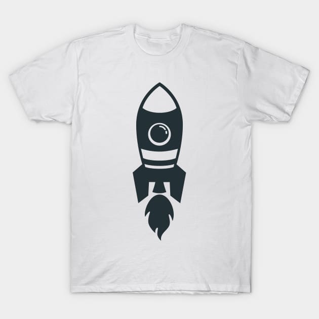 Craft Rocket T-Shirt by Usea Studio